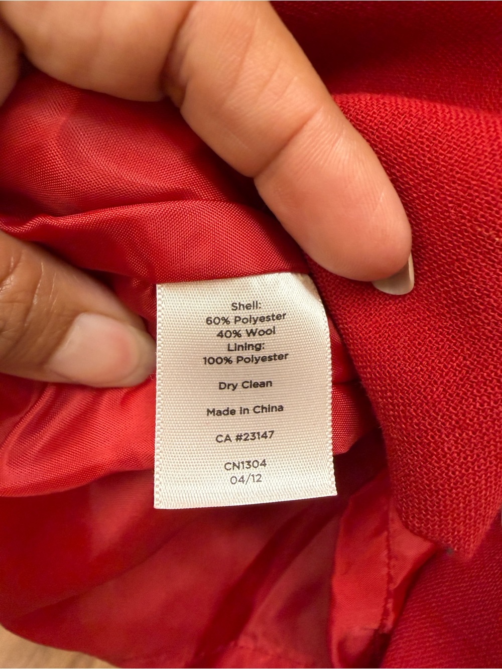 Talbots Red Sleeveless Sheath Midi Dress - Picture 4 of 5
